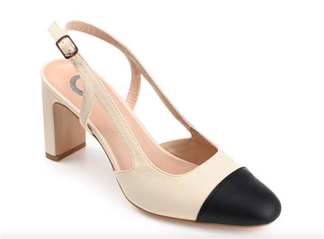 chanel slingback dupe zara|chanel slingback pump dupe.